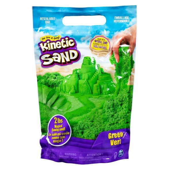 Kinetic Sand 2lb Colour Bag - Green | Target