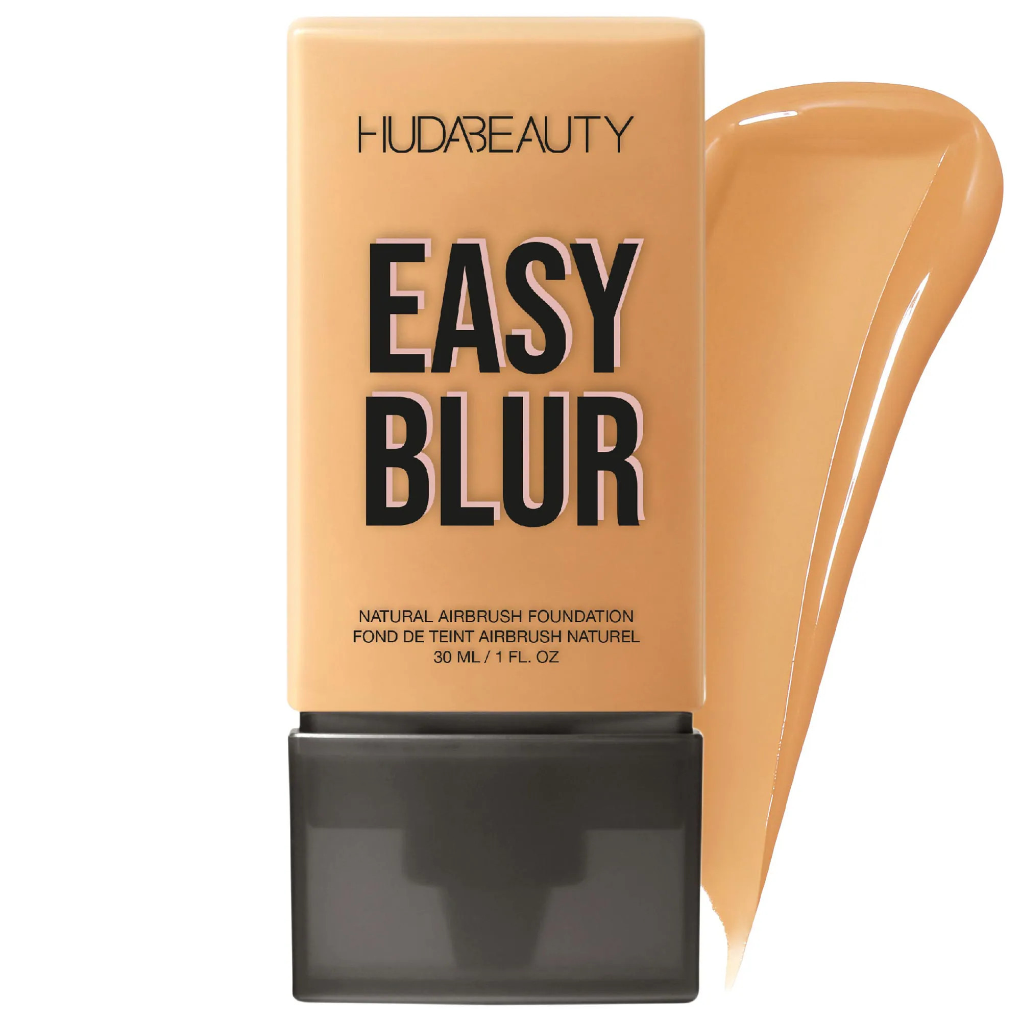 HUDA BEAUTY Easy Blur Natural Airbrush Foundation with Niacinamide Dulce De Leche 350G 1 oz / 30 mL | Sephora (US)