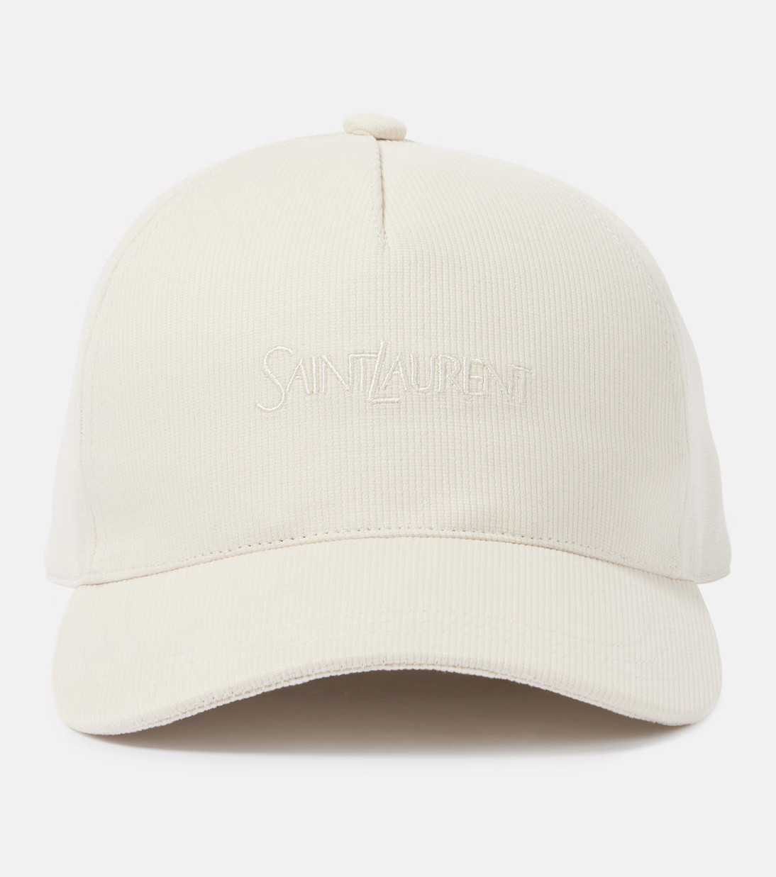 Logo embroidered corduroy baseball cap | Mytheresa (UK)