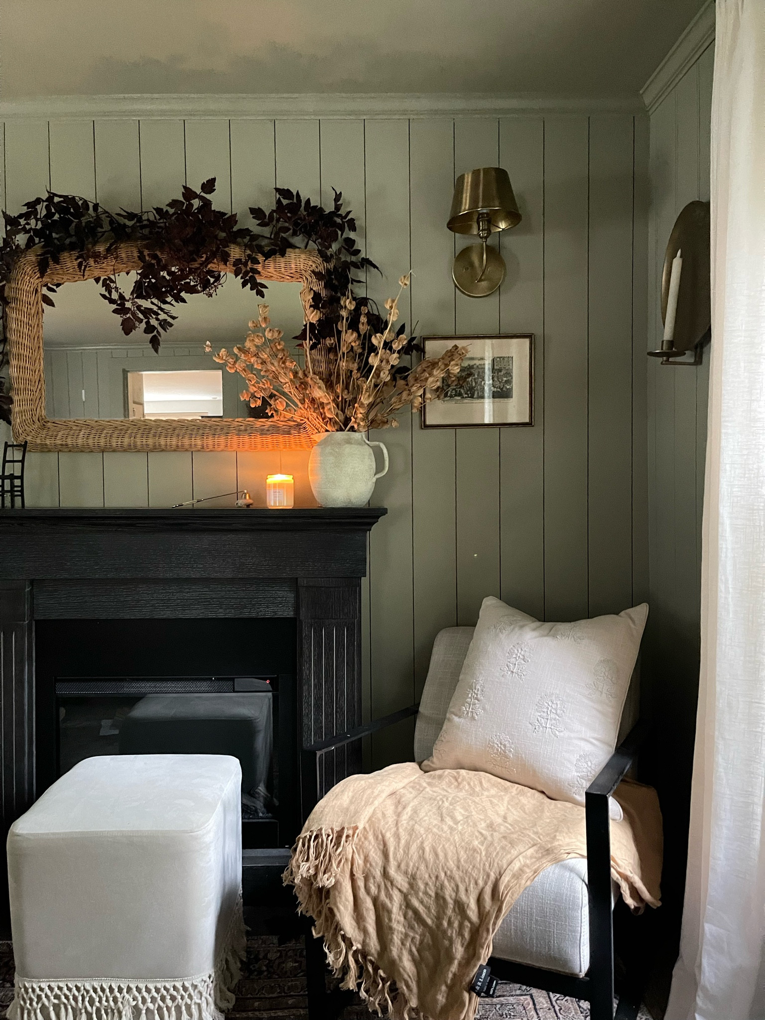 Swapping out Summer for Fall with thrifted finds, Studio McGee x Target pieces, and Afloral dried & faux florals which are currently on sale! 

Fall decor, autumn decor, Chairish, shiplap, home decor, Signature Hardware, green paint, brass sconces, electric fireplace  

#LTKsalealert #LTKunder50 #LTKhome