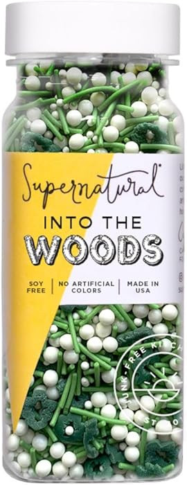 Supernatural Into the Woods Natural Confetti Tree Sprinkles, No Artificial Dyes, Soy Free, Gluten... | Amazon (US)