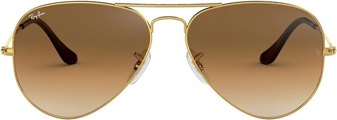 Ray-Ban Rb3025 Aviator Classic Gradient Sunglasses | Amazon (US)