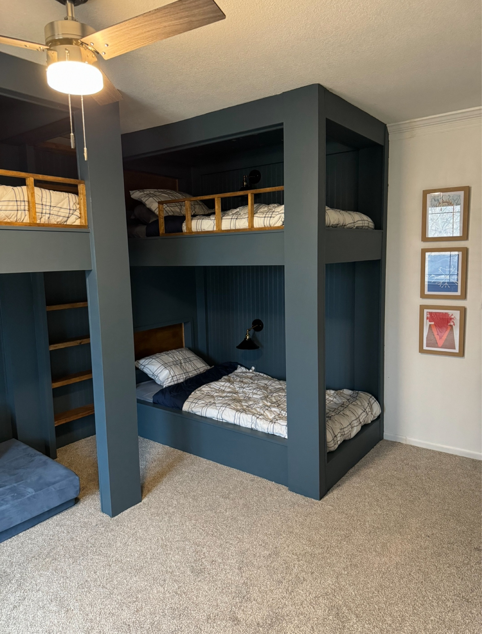 All of the links for our bunk room!