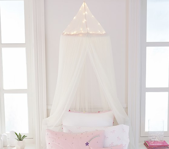 Light-up Glitter Canopy | Pottery Barn Kids