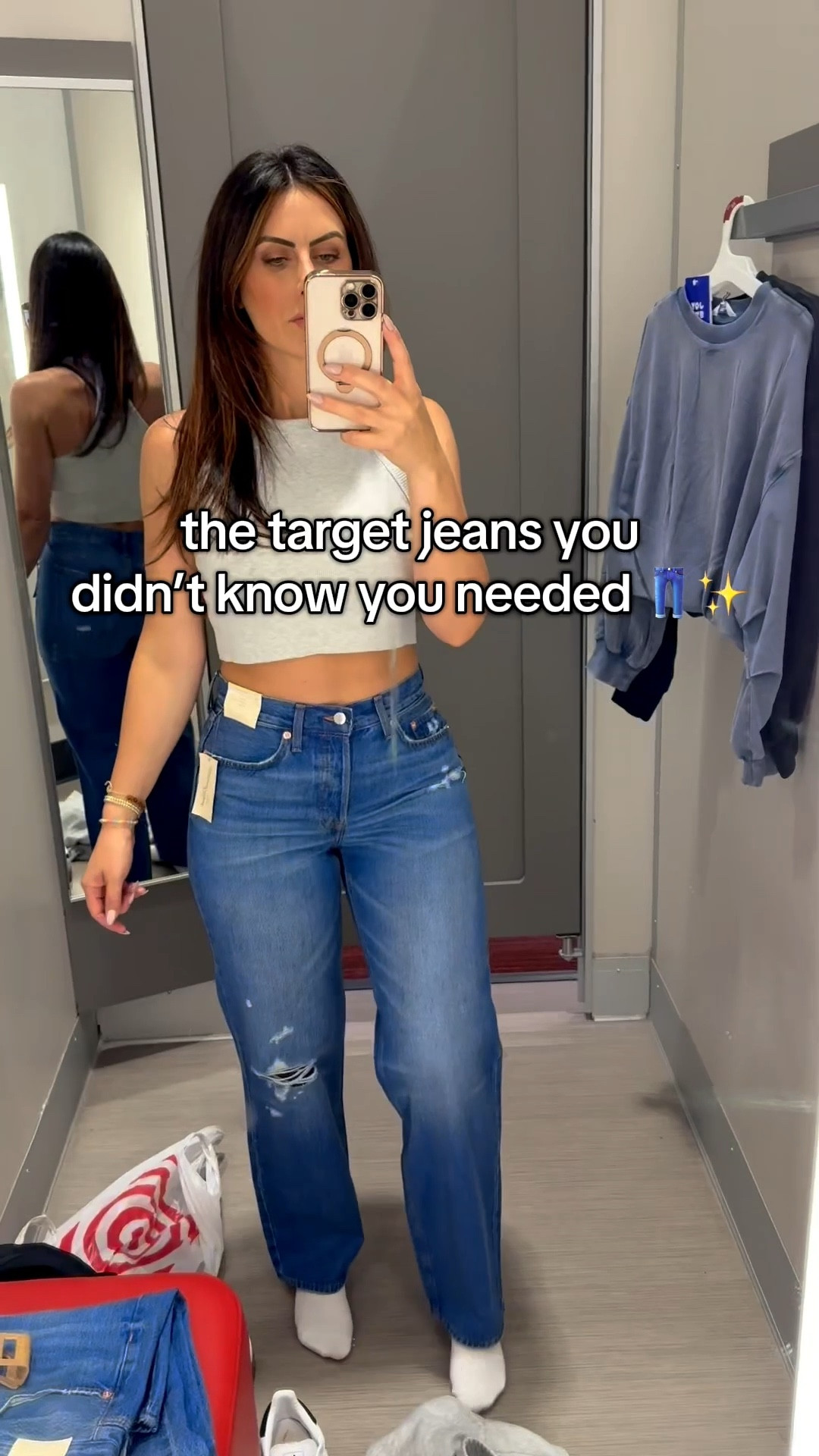 These Target Women’s 90s Baggy Jeans are the ultimate blend of vintage style and everyday comfort. With a relaxed fit, high-rise waist, and effortless slouch, they’re perfect for casual outfits, street style, or dressing up with heels. If you love the 90s trend, these affordable baggy jeans are a must-have in your wardrobe. Available now at Target in multiple washes—shop my exact pair below before they sell out!

#LTKFindsUnder50