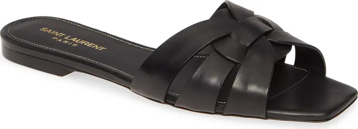 Saint Laurent Tribute Nu Pieds Slide Sandal | Nordstrom | Nordstrom