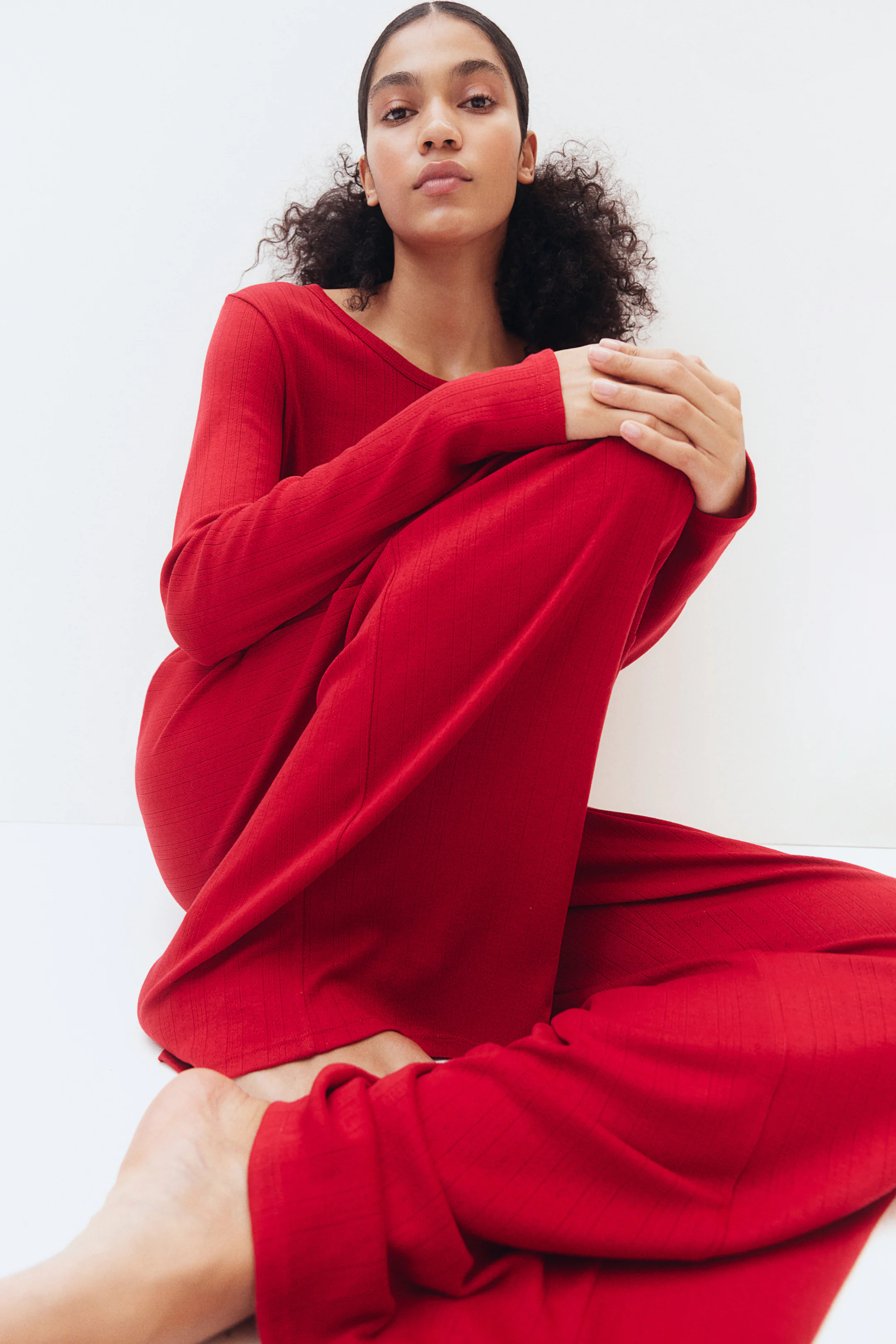 Pointelle Jersey Pajamas | H&M (US + CA)