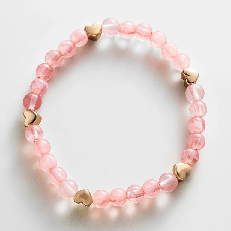 Peace of Mind Semi-Precious Bracelet - Heart | BaubleBar