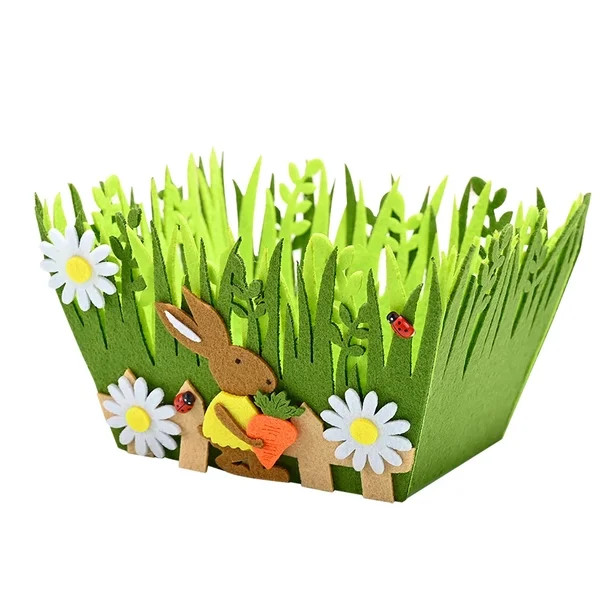 Easter Basket Creative Children Non-Woven Fabric Candy  Storage Basket Decoration Gift Candy  Sto... | Walmart (US)