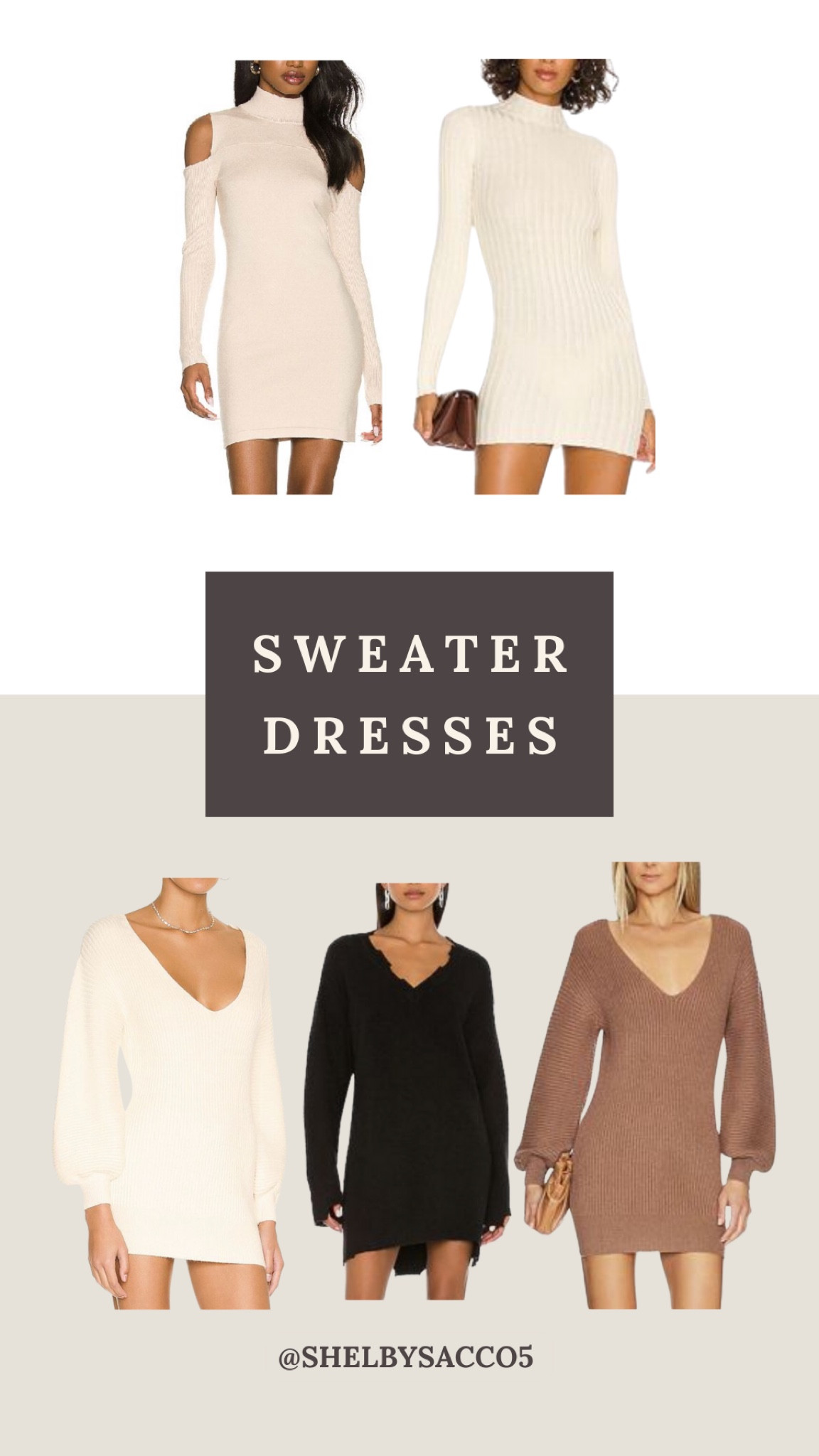 Fall Sweater Dresses 🫶🏼

#LTKfindsunder100 #LTKSeasonal #LTKworkwear