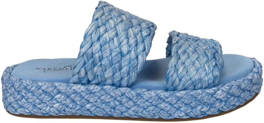 naked Feet Women's Santorini Espadrille Sandals | Amazon (US)