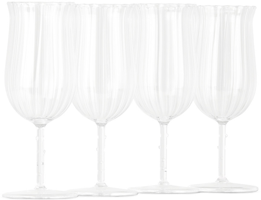 Sophie Lou Jacobsen Tulip Wine Glass Set | SSENSE