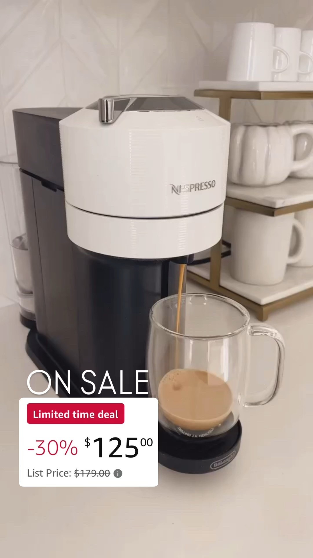 Perfect for your morning coffee and its currently ON SALE❗️

#LTKHome #LTKSaleAlert #LTKStyleTip