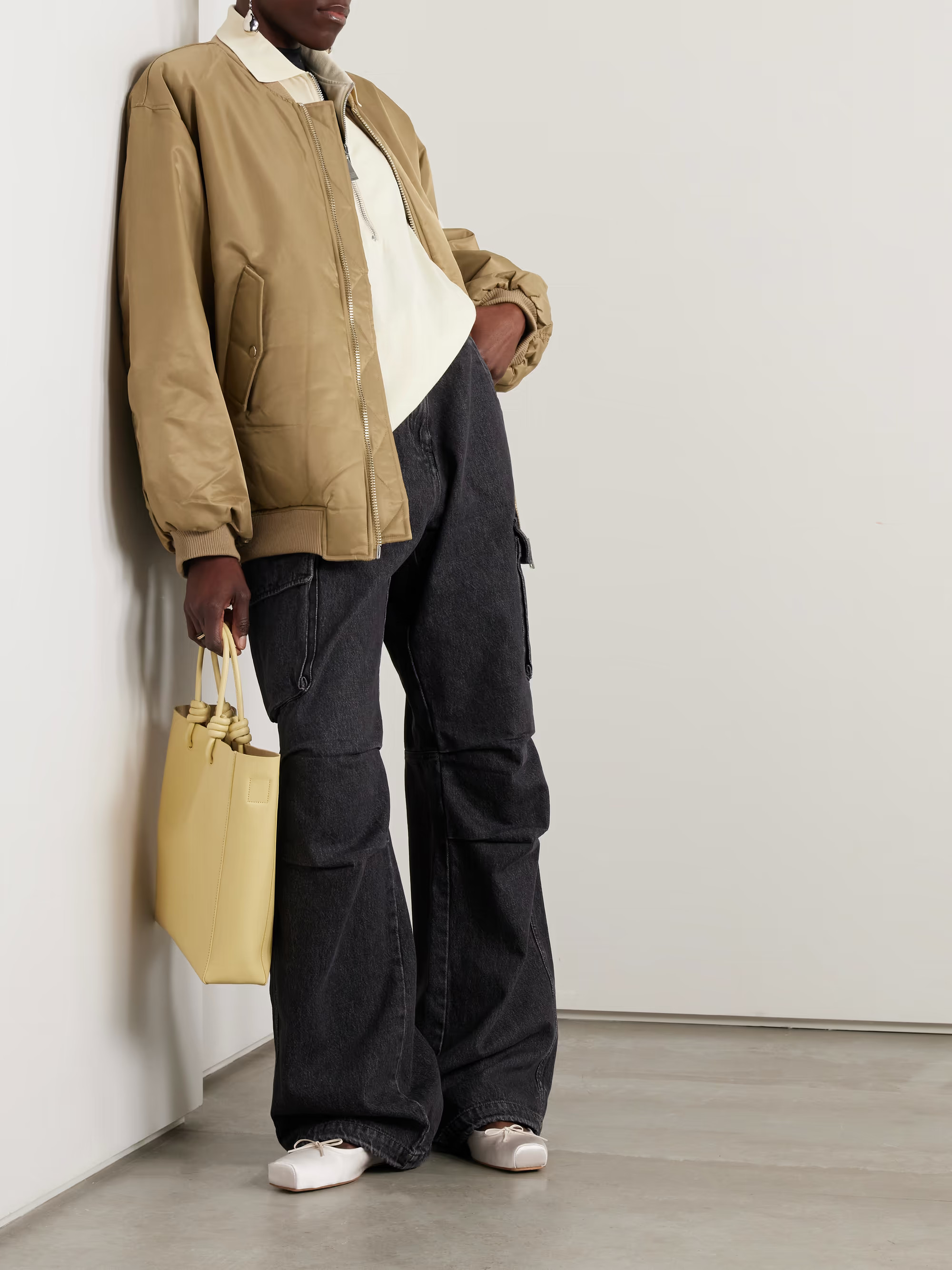 Astra oversized shell bomber jacket | NET-A-PORTER (US)