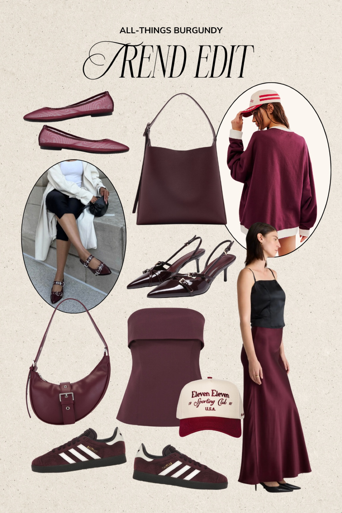 Trend Alert: Burgundy | fall fashion, fall trend, fall trends, fall 2024, fall style, fall outfit, fall outfits, fall fashion 2024, fall 2024 trends, fall trends 2024, slingback heels, ballet flats, fall shoes, ballet flat, fall sneakers, adidas sneakers, adidas gazelle 

#LTKShoeCrush #LTKStyleTip #LTKSeasonal