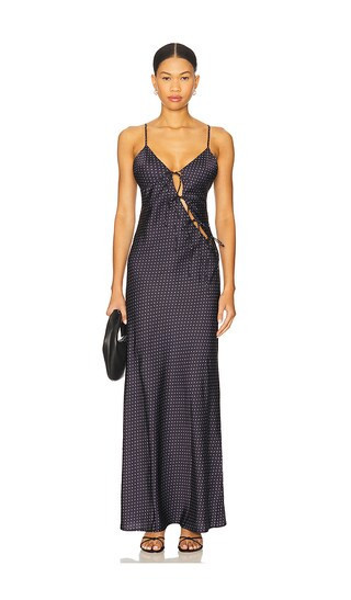 LIONESS About A Girl Maxi Dress in Black. - size XXL | Revolve Clothing (Global)