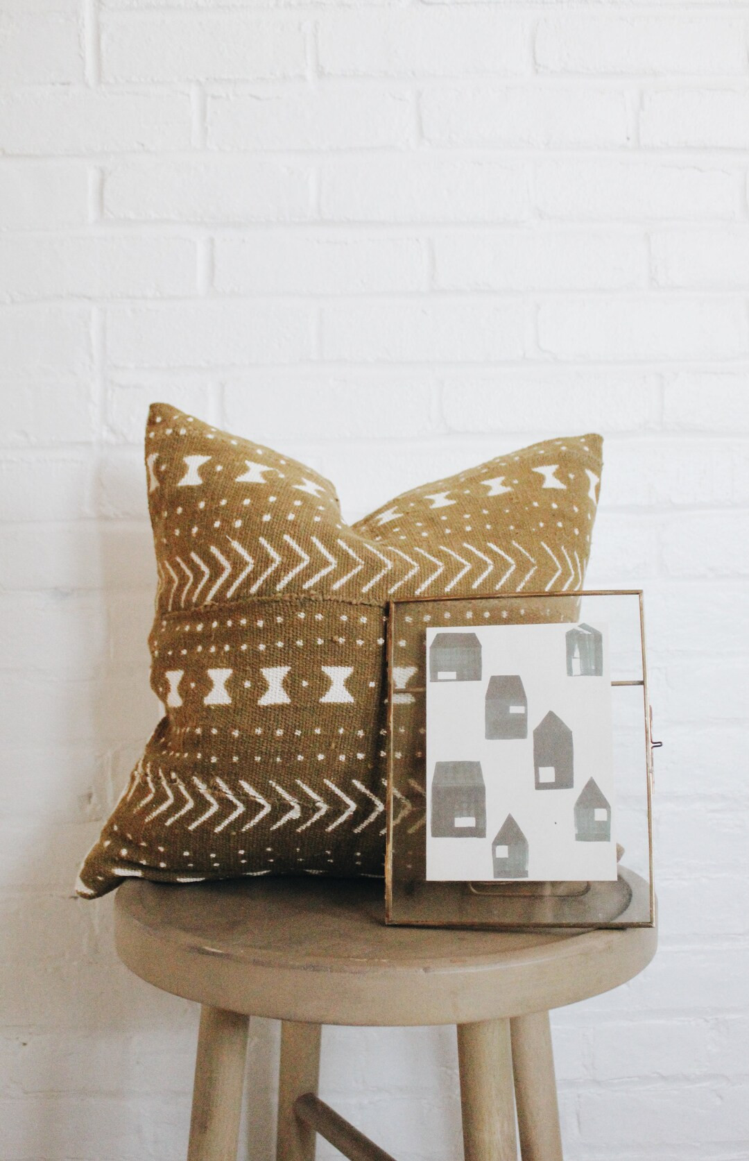 Meadow-African Mudcloth Pillow Cover | Etsy (US)