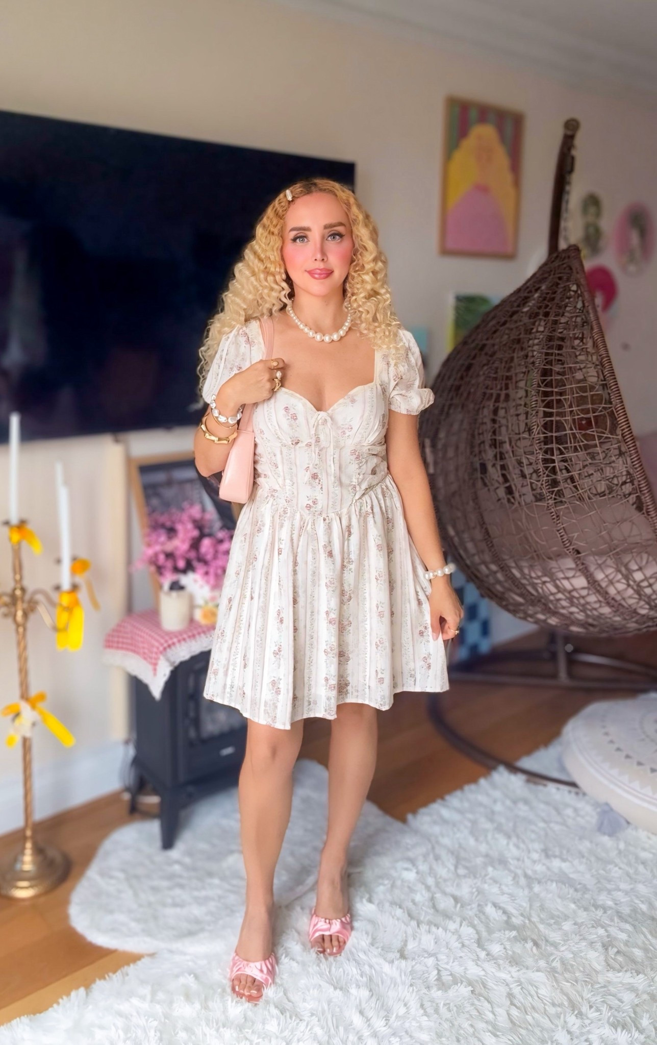 Coquette short dress with puffy sleeves 💗🎀

#LTKuk #LTKsummer #LTKeurope