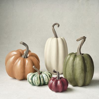 Indoor & Outdoor Decorative Pumpkins | Frontgate | Frontgate