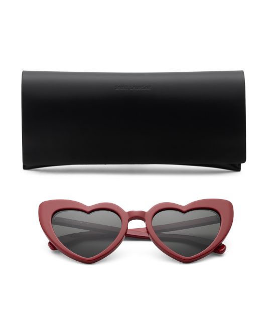 54mm Designer Heart Shaped Sunglasses | TJ Maxx