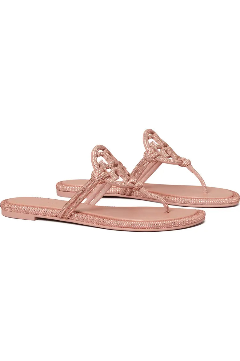 Miller Knotted Pavé Thong Sandal (Women) | Nordstrom | Nordstrom