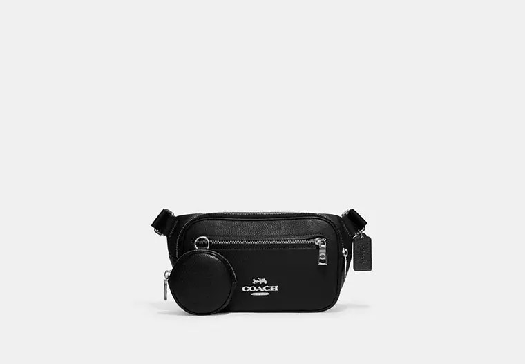 Coach Outlet Elias Belt Bag - Black, Size: Medium | Coach Outlet US