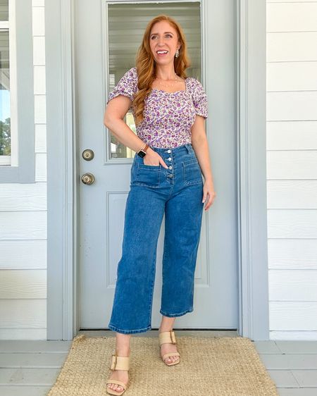 Spring outfit // floral blouse 




Amazon fashion 
Target style 
Cropped jeans 

#LTKSeasonal #LTKStyleTip
