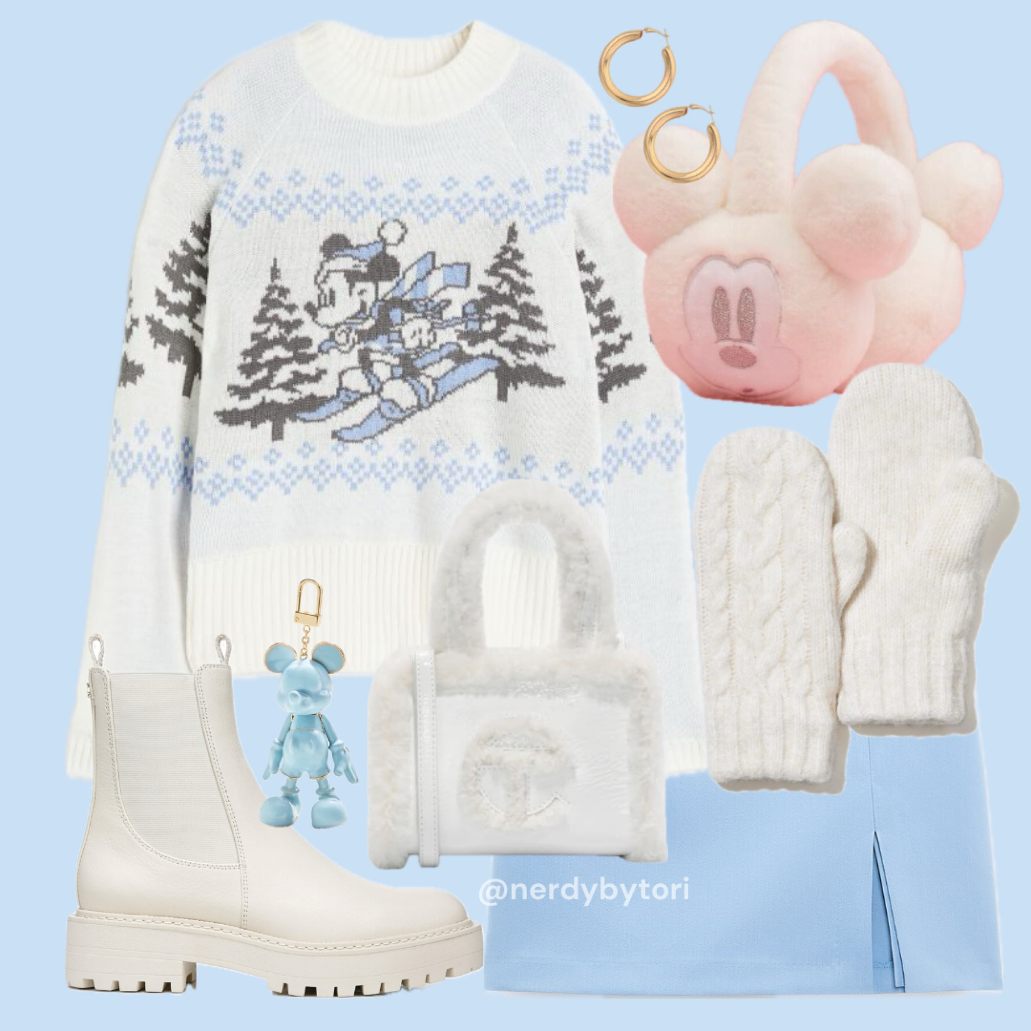 Snow mouse 🤍🐭❄️☃️🎿
Skirt: Zara
Ear muffs: Forever 21 Disney 100 collection (currently sold out)

#LTKHoliday #LTKSeasonal