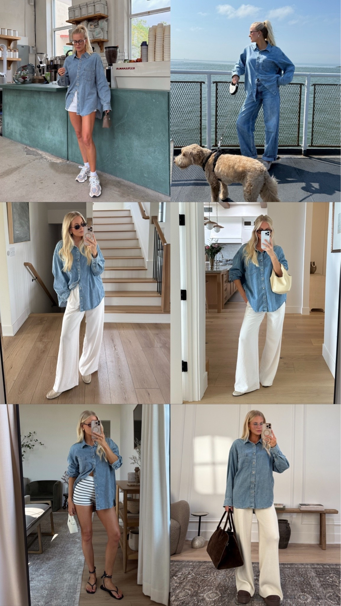 SIZE: med in denim shirt (7 yrs pctr ths bleu) #kathleenpost

Casual chic look, spring transition, summer outfits

#LTKootd