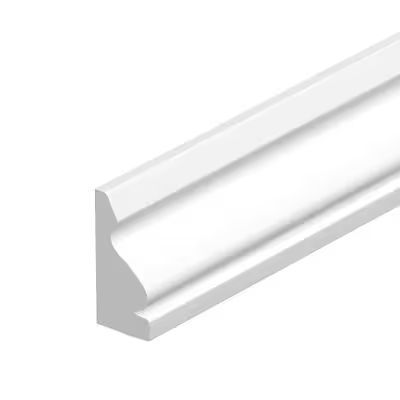 Royal Building Products 11/16-in Craftsman Unfinished PVC Shoe Moulding | Lowe's