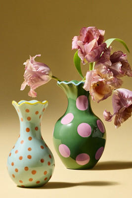 Victoria Dot Bud Vase | Anthropologie (US)