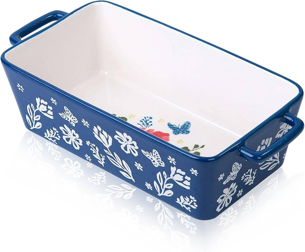 Wisenvoy Bread Pan Loaf Pan Ceramic Loaf Pans for Baking Bread Meatloaf Pan Nonstick Bread Pans f... | Amazon (US)