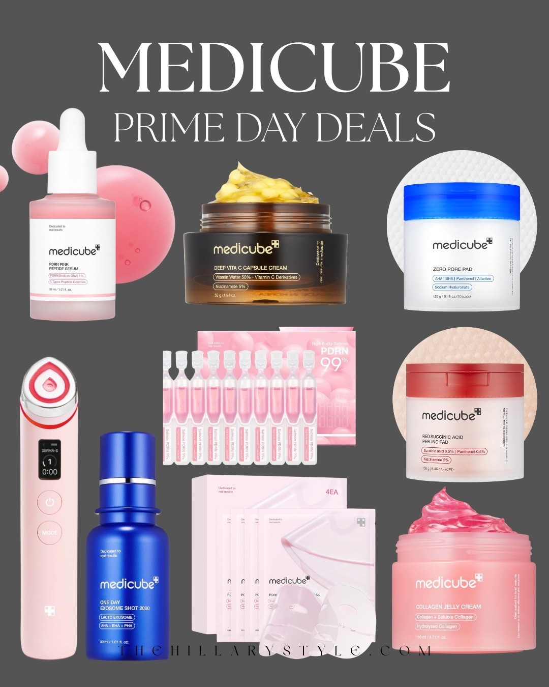The skincare tools that went viral (for good reason) are finally on sale. Medicube’s pore-clearing and skin-firming must-haves are part of this year’s Prime Day deals — and yes, I already added to cart!

#LTKBeauty #LTKSaleAlert #LTKOver40