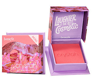 Benefit Cosmetics Crystah Strawberry Pink Mini lush | QVC