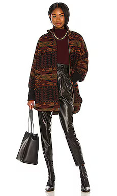 BB Dakota by Steve Madden Cabin Fever Coat in Black from Revolve.com | Revolve Clothing (Global)