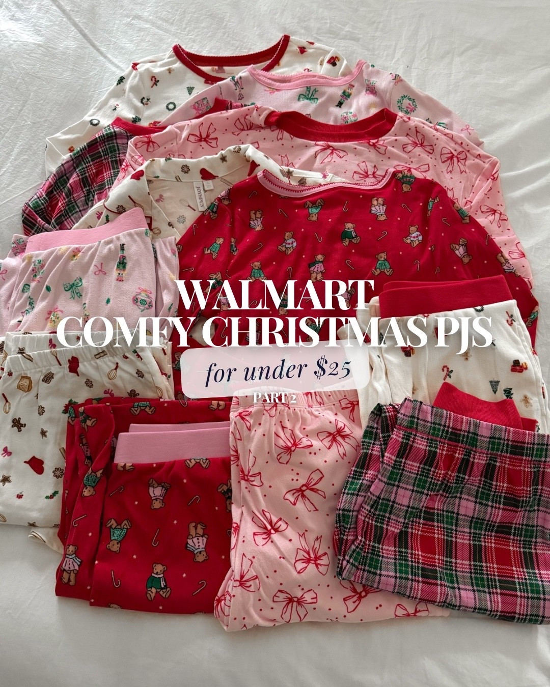 @walmart under $25 cute christmas pjs 

#LTKFindsUnder50 #LTKHoliday #LTKmorningroutine