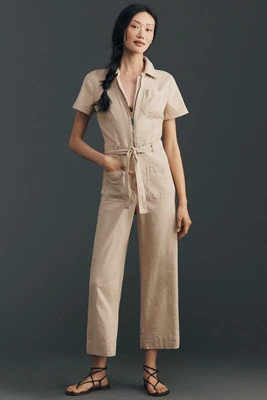 Colette Linen Jumpsuit by Maeve | Anthropologie (US)