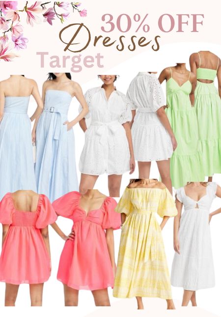 30% off Spring dressss! 

#LTKfindsunder50 #LTKSeasonal #LTKxTarget