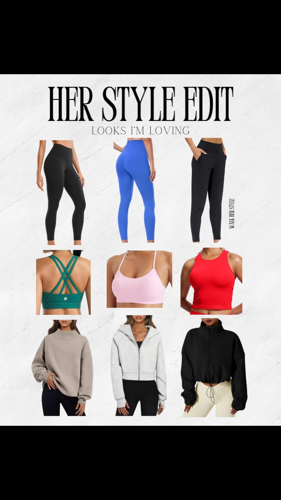 Incredible lulu lemon dupes that have that buttery soft feel we all live for.  

#LTKActive #LTKmomlife #LTKootd