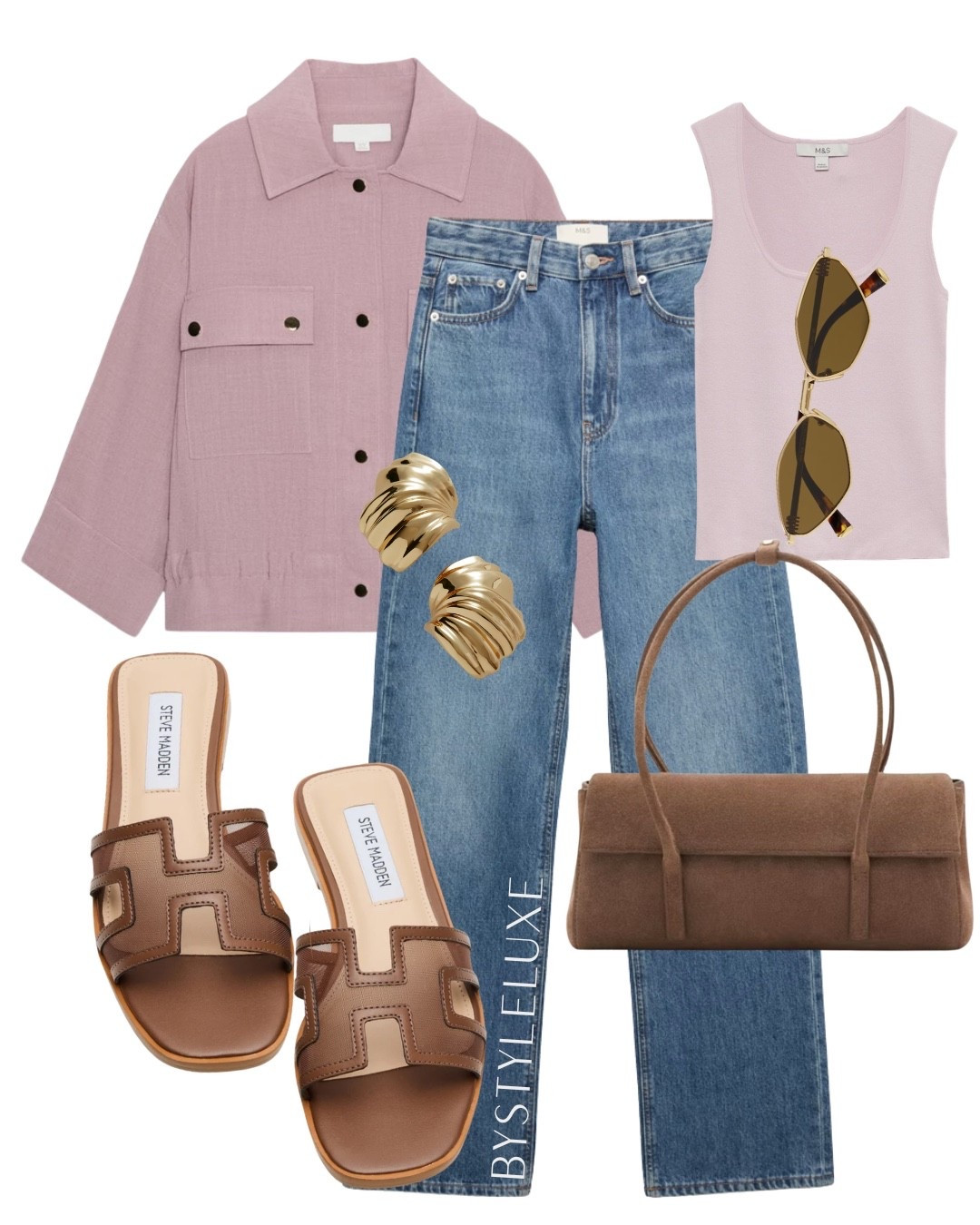 TANK TOP - Love this soft pink tank top which is perfect f with this @Zara jacket and jeans 

#jacket #jeans #springoutfit 

#LTKspring #LTKshoes #LTKjeans
