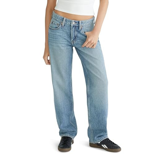 Low-Rise Baggy Jean, Medium WASH, 2S | Amazon (US)