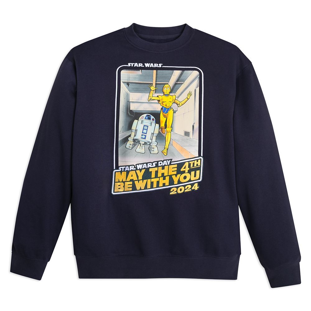 Star Wars: May the 4th Be with You 2024 Pullover Sweatshirt for Adults | Disney Store