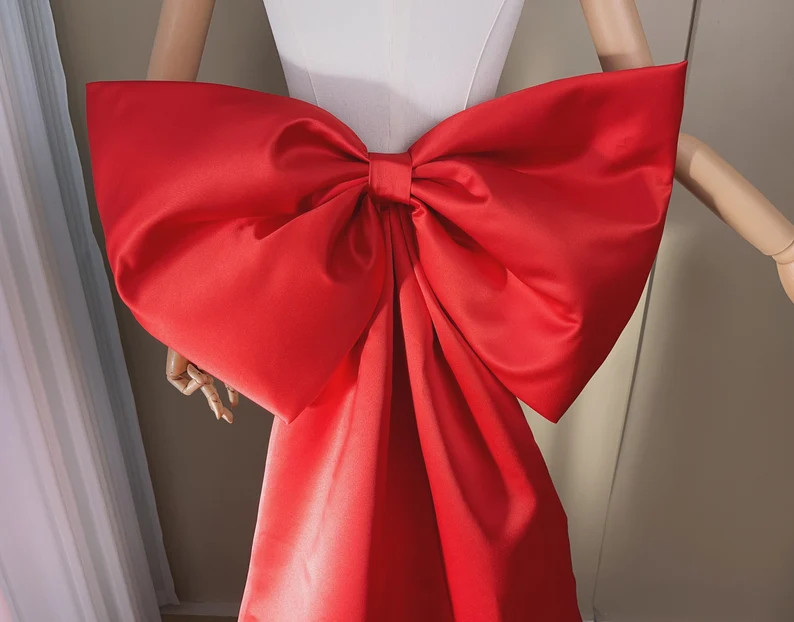 Christmas Tree Decoration Bow Removable Bows, Big Bows, Dress Bows, Christmas Tree Decoration Bow... | Etsy (US)