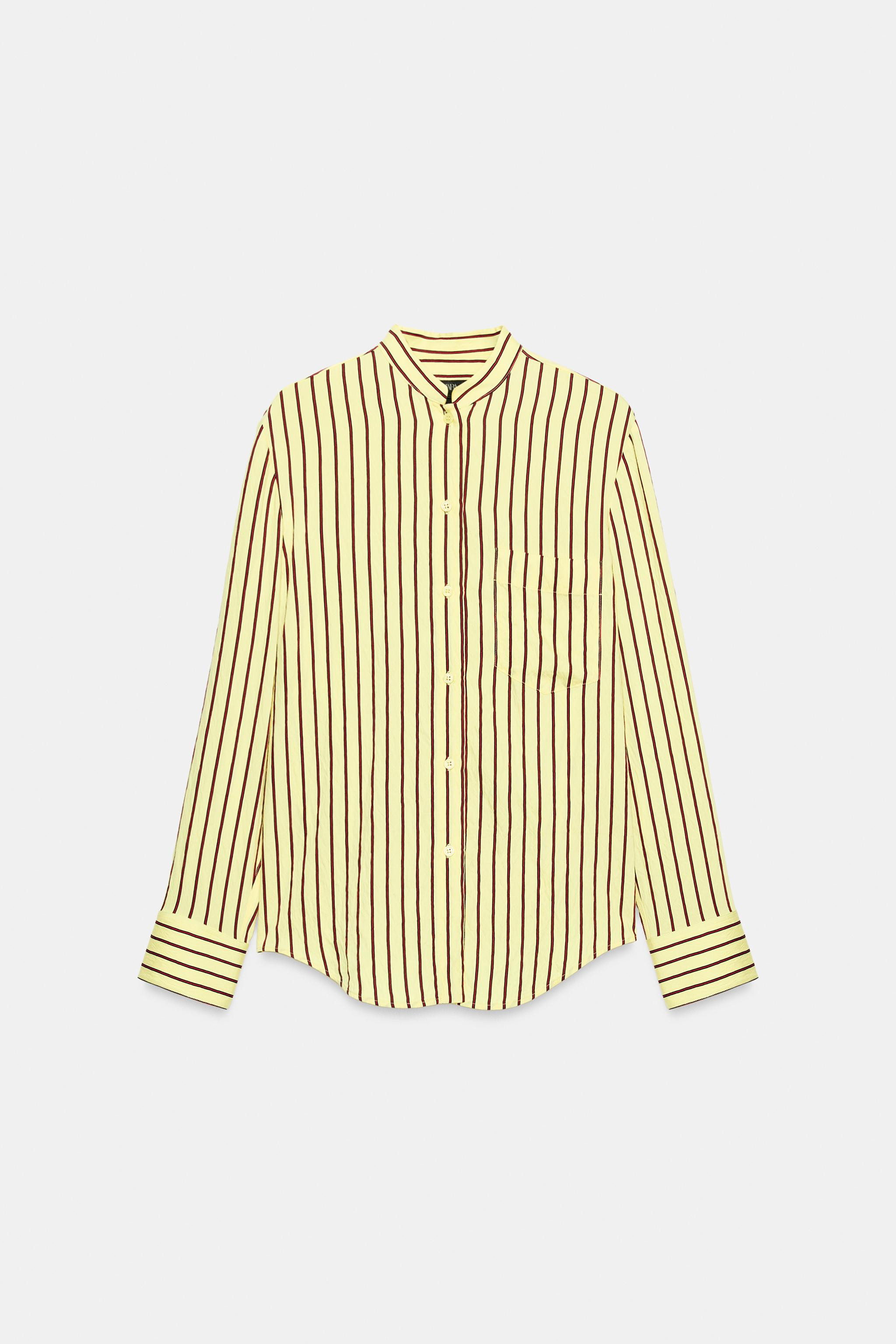 STRIPED POCKET SHIRT ZW COLLECTION | Zara US