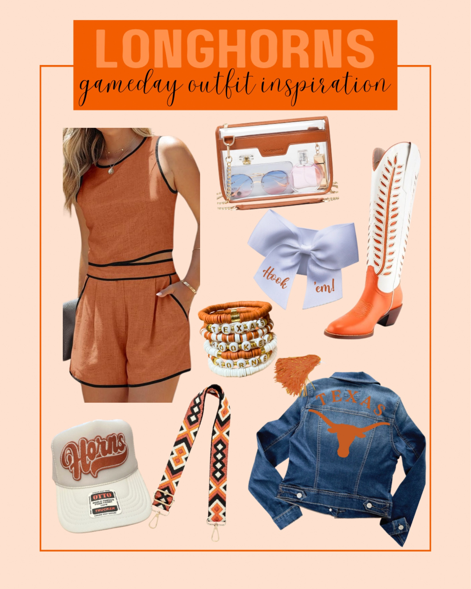 Gameday outfit inspiration for the University of Texas Longhorns

#gameday #texas #longhorns

#LTKSeasonal #LTKFindsUnder100 #LTKFindsUnder50
