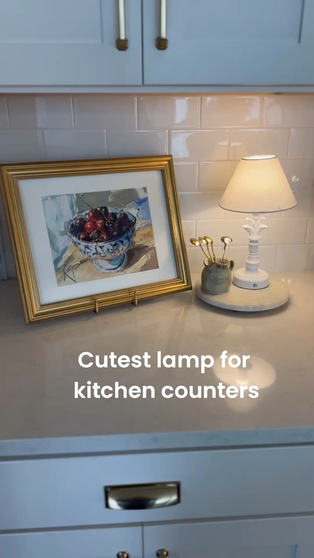 Cordless lamps on kitchen counters just make sense.

They add that soft, layered glow that makes your kitchen feel warm and styled — not sterile. No hard wiring. No ugly cords. Just instant ambiance.

Pop one next to your cooktop, by the coffee station, or on the island and watch the whole space feel elevated. Literally.

This one is cute, rechargeable, and gives the prettiest evening glow.

White kitchens… this is how you warm them up.


cordless lamp, rechargeable table lamp, kitchen counter styling, white kitchen update, warm kitchen lighting, cozy kitchen decor

#LTKHome #LTKSaleAlert