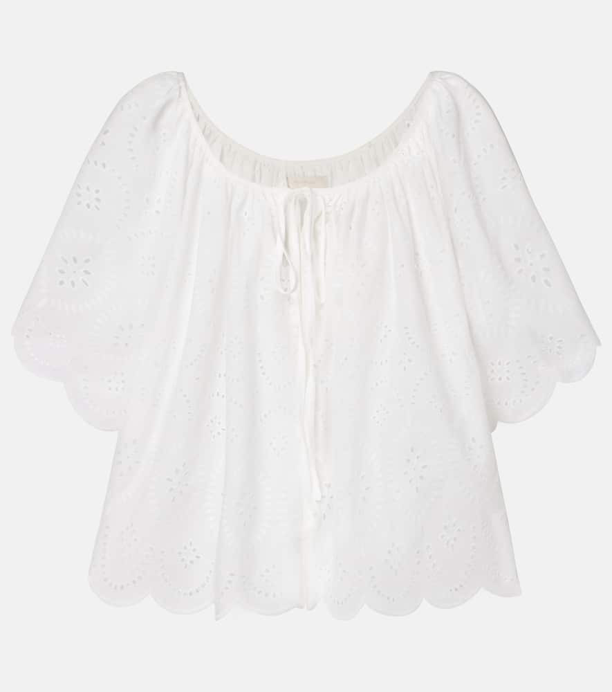 Faithfull Fondaco broderie anglaise top | Mytheresa (INTL)