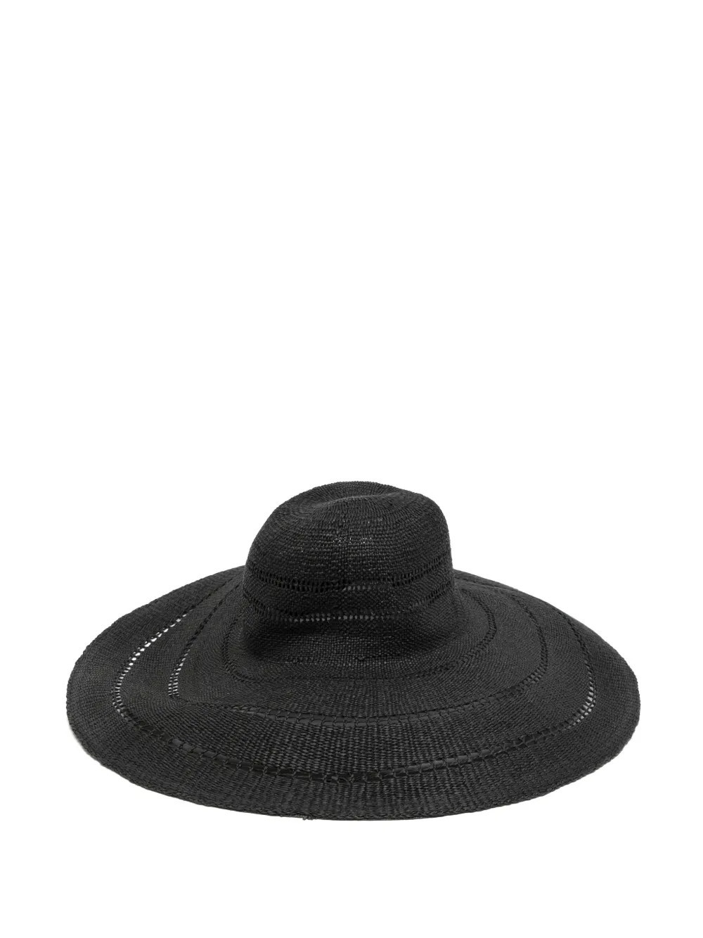 Lack Of Color Riviera ultrawide hat - Black | Farfetch Global