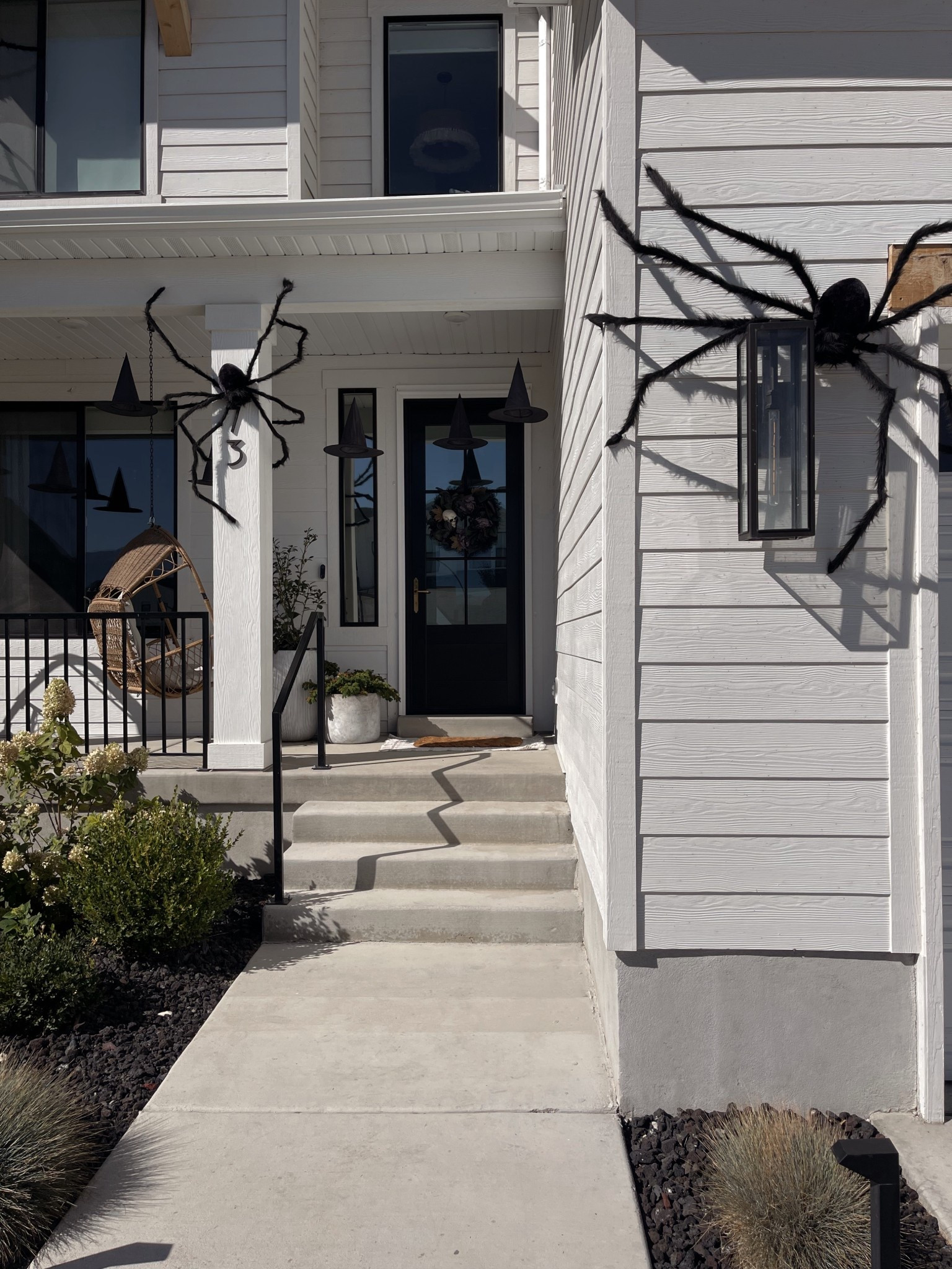 Spooky but cute outdoor Halloween! Still not sick of these spiders and witches hats! I think they are so fun and perfect for Halloween! 

#LTKHome #LTKSeasonal #LTKHalloween