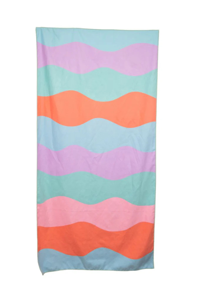 Good Vibes Repeat Quick Dry Beach Towel | Katydid.com